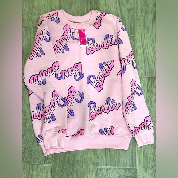 Barbie Tops - Barbie Logo Sweatshirt Size S